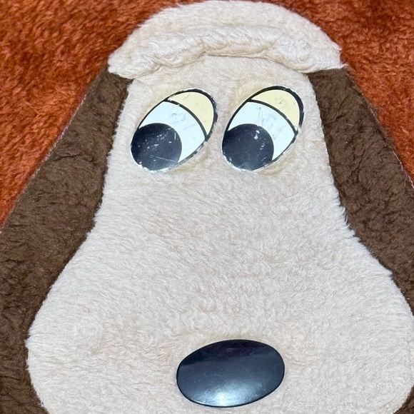 1986 Tonka Pound Puppy Wall Hanging Olefin / Acrylic Very Rare 36" X 20" Fuzzy - Picture 3 of 14